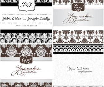 Free Wedding Vector on With Abstract Ornament Vector   Vector Graphics   Vector Illustrations