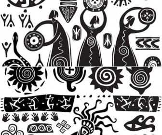 Free Vector Arts on Black And White Art Vector   Vector Graphics   Vector Illustrations
