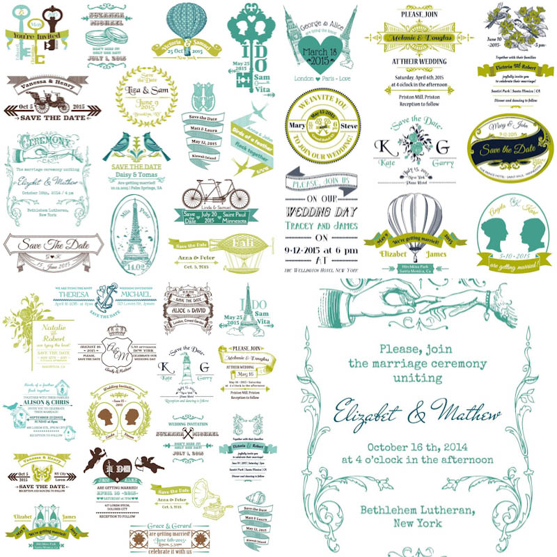 free download wedding clipart vector - photo #8