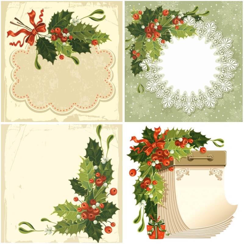 Merry Christmas designs vector