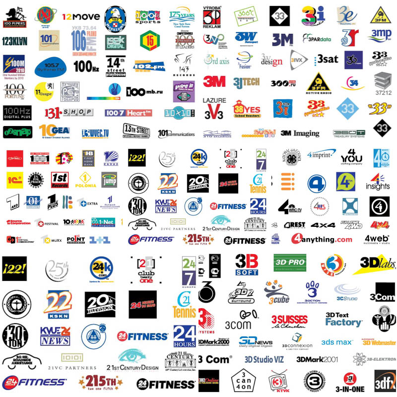 Brands logos vector