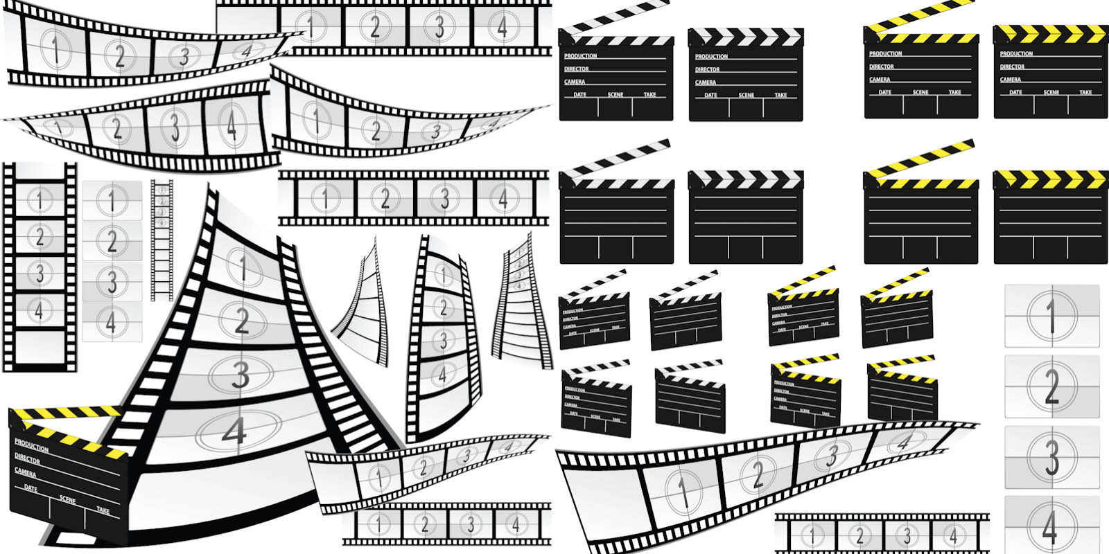 Cinema attributes vector