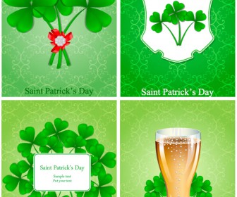 Greeting card for Saint Patrick's Day vector