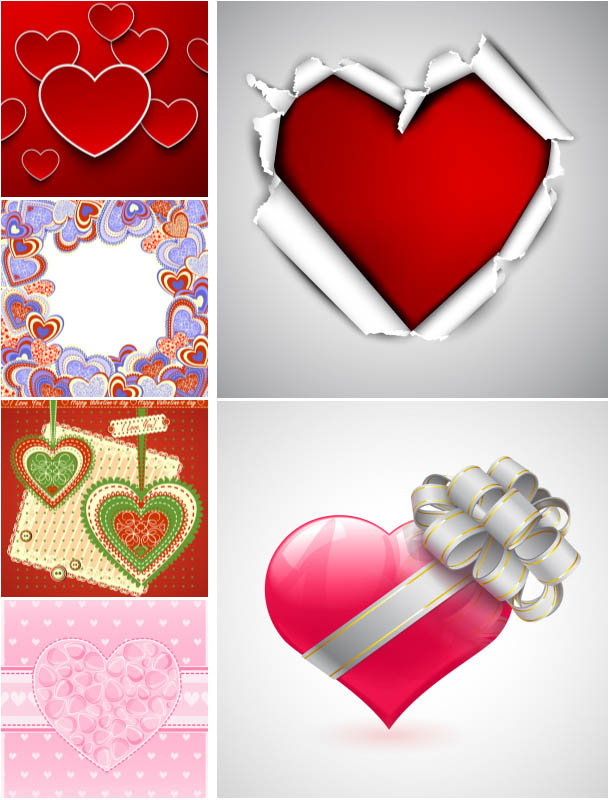 Cool backgrounds with hearts