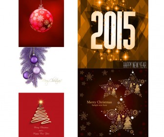 Happy New Year 2015 backrounds vectors