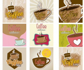 Retro coffee backgrounds