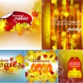Autumn sale backgrounds