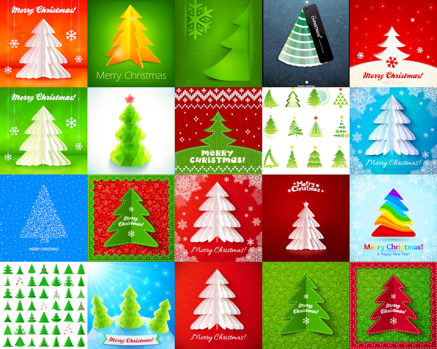 Christmas Fir-tree backgrounds
