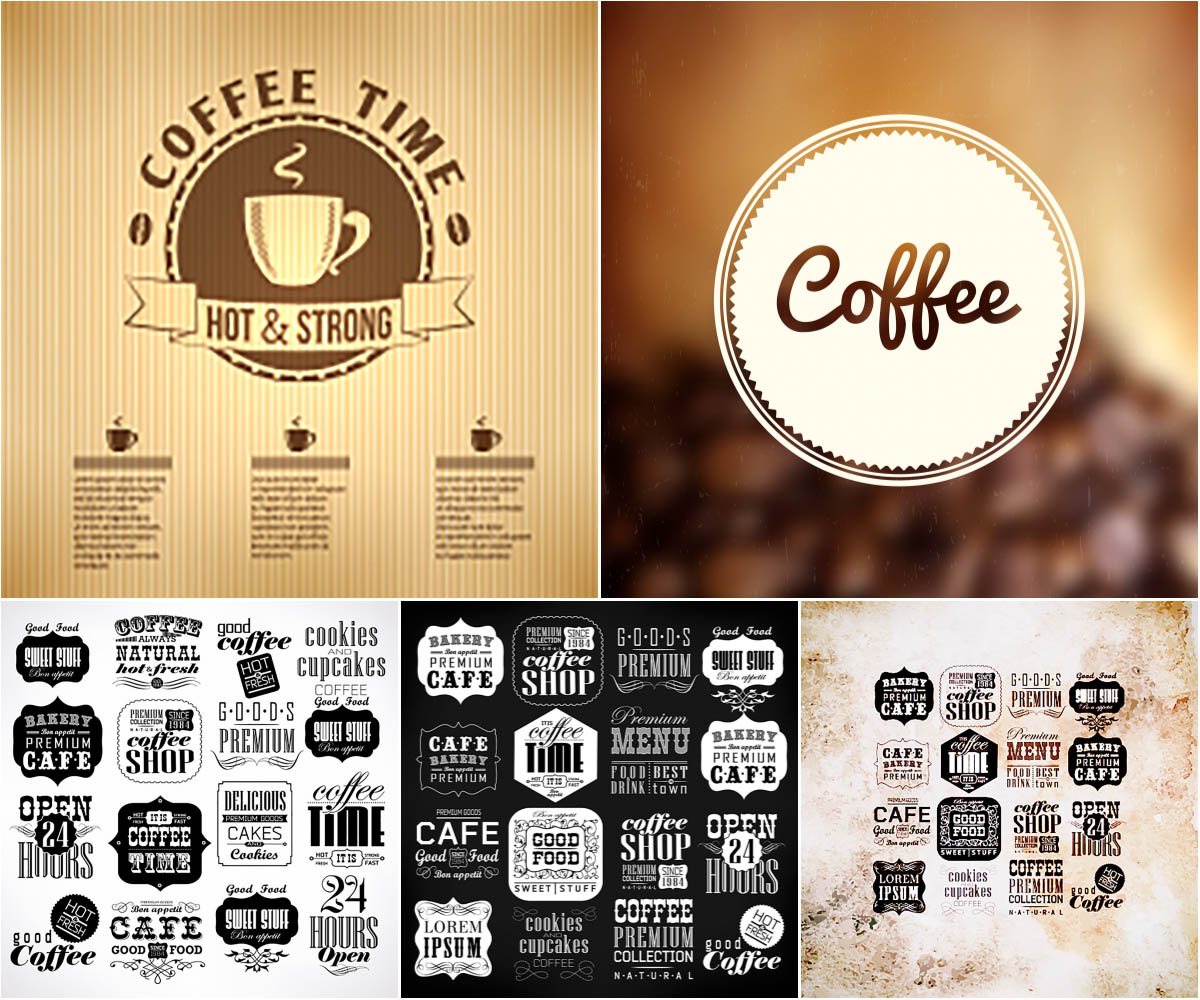 Coffee label good design