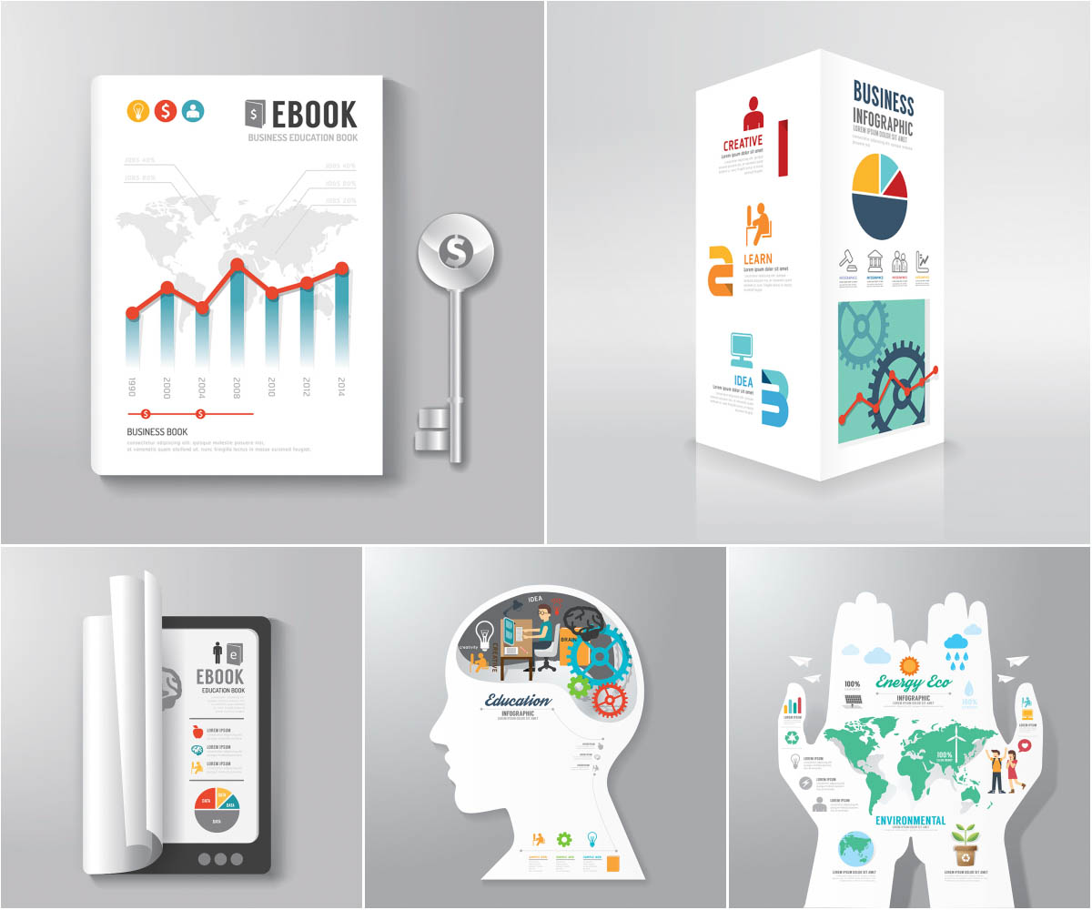 Creative business design infographic template