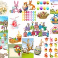 20 Easter themes and templates vector