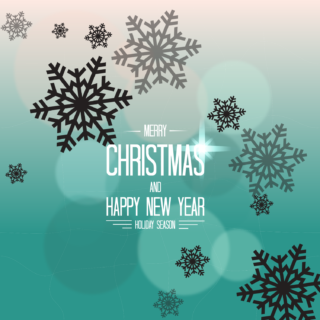 Christmas and New Year creative backgrounds vector (2)-ai