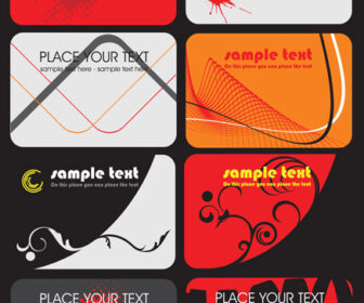 Business Cards Vector Templates