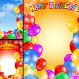 Birthday backgrounds vector graphics art, free download design .Ai, .EPS  files format for illustrator - VectorPicFree