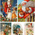 Vintage Christmas cards jpg