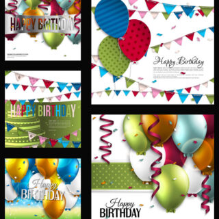Free Happy Birthday Ribbon Vector - Download in Illustrator, EPS