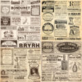 Vintage newspaper vectors
